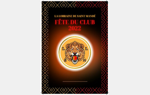 Fête du club 2022