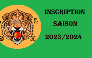 Inscription nouveaux adhérents saison 2023/2024