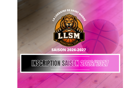 Inscriptions nouveaux adhérents saison 2026/2027